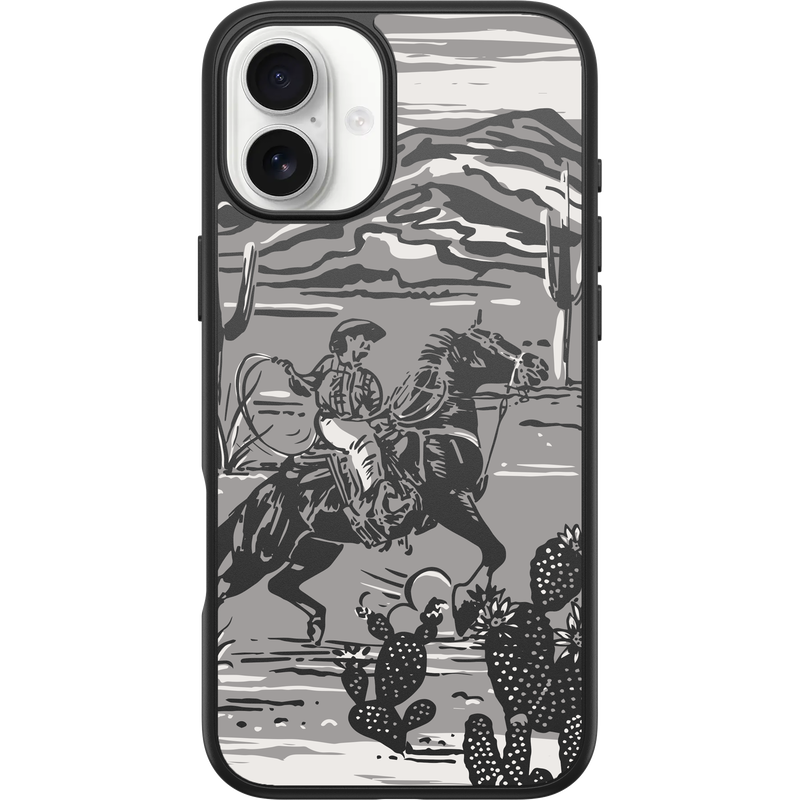 product image 1 - iPhone 16 Plus Case Symmetry Series for MagSafe Western Noir Collection