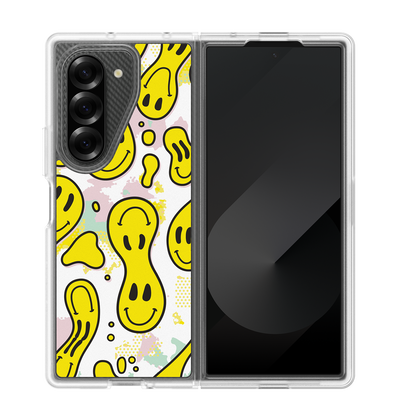 Galaxy Z Fold6 Thin Flex Series Smiley Drip Case