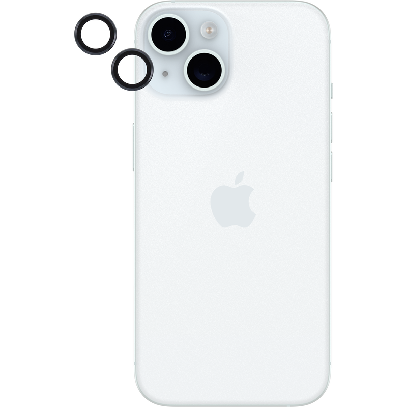 product image 3 - iPhone 15 and iPhone 15 Plus Camera Lens Protector OtterBox Glass