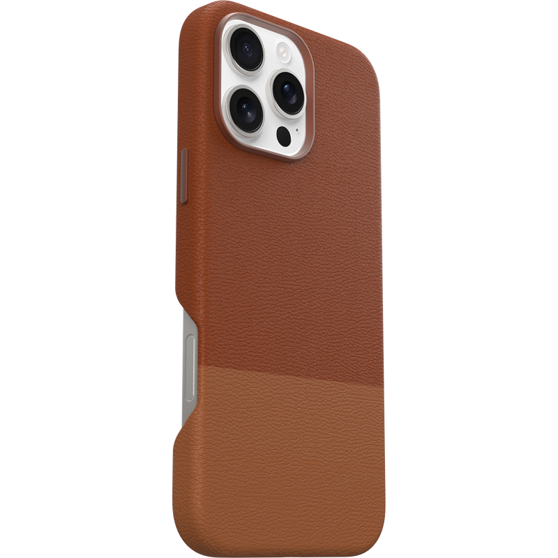 product image 3 - iPhone 16 Pro Max Case Statement Series Cactus Leather for MagSafe