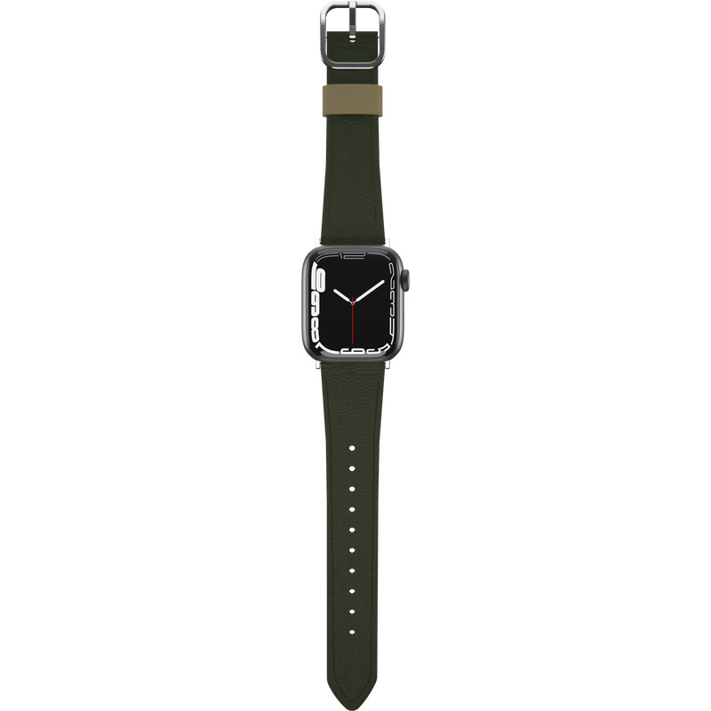 product image 3 - Apple Watch 44/45/46mm Band Symmetry Series Cactus Leather