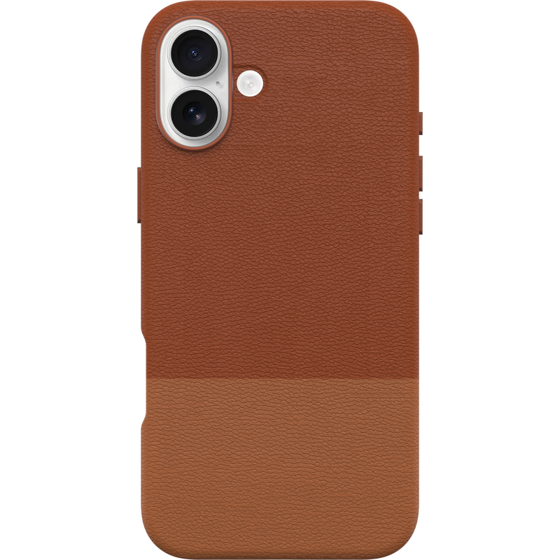 product image 2 - iPhone 16 Plus Case Statement Series Cactus Leather for MagSafe