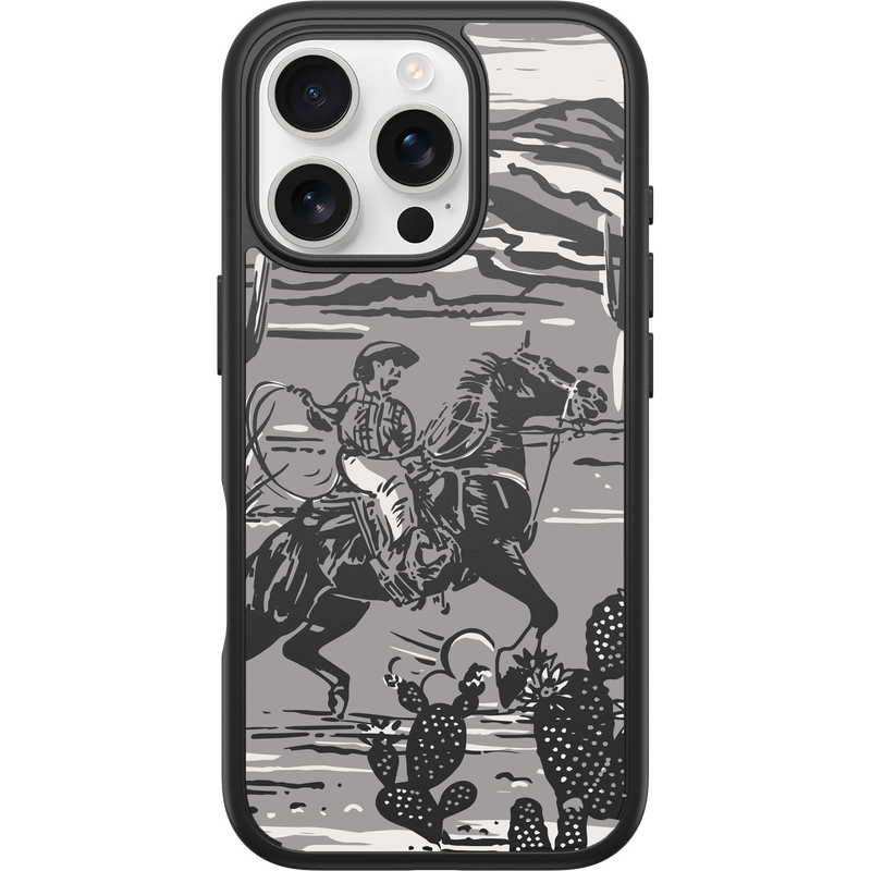 product image 1 - iPhone 16 Pro Case Symmetry Series for MagSafe Western Noir Collection