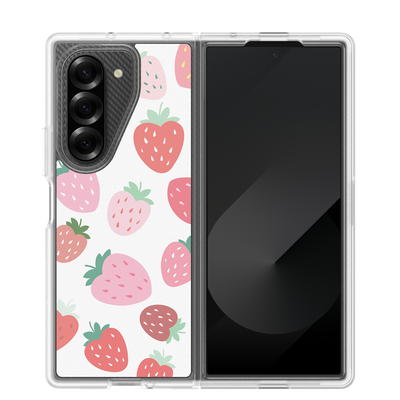 Galaxy Z Fold6 Thin Flex Series Strawberry Field Case