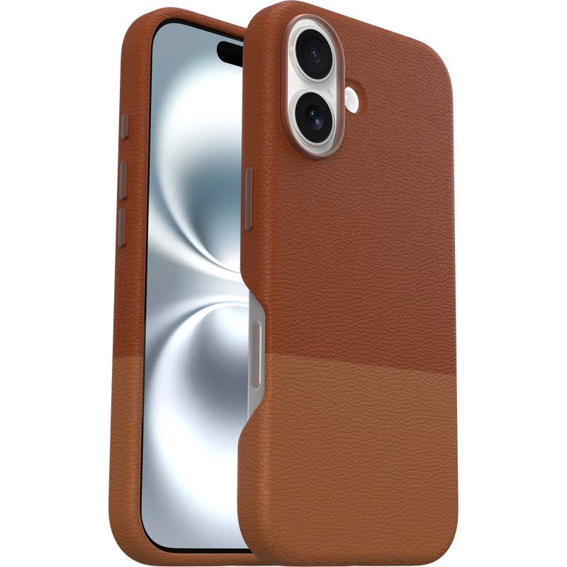 product image 1 - iPhone 16 Case Statement Series Cactus Leather for MagSafe
