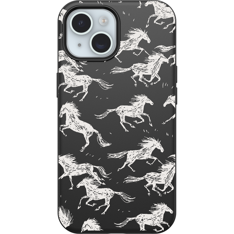 product image 1 - iPhone 17e, iPhone 16e, iPhone 15 and iPhone 14 Case Symmetry Series for MagSafe Western Noir Collection