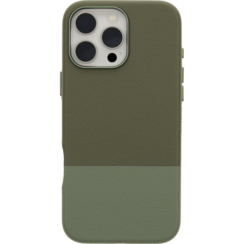 product image 2 - iPhone 16 Pro Max Case Statement Series Cactus Leather for MagSafe