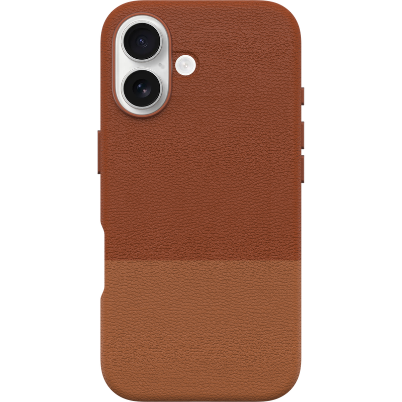 product image 2 - iPhone 16 Case Statement Series Cactus Leather for MagSafe