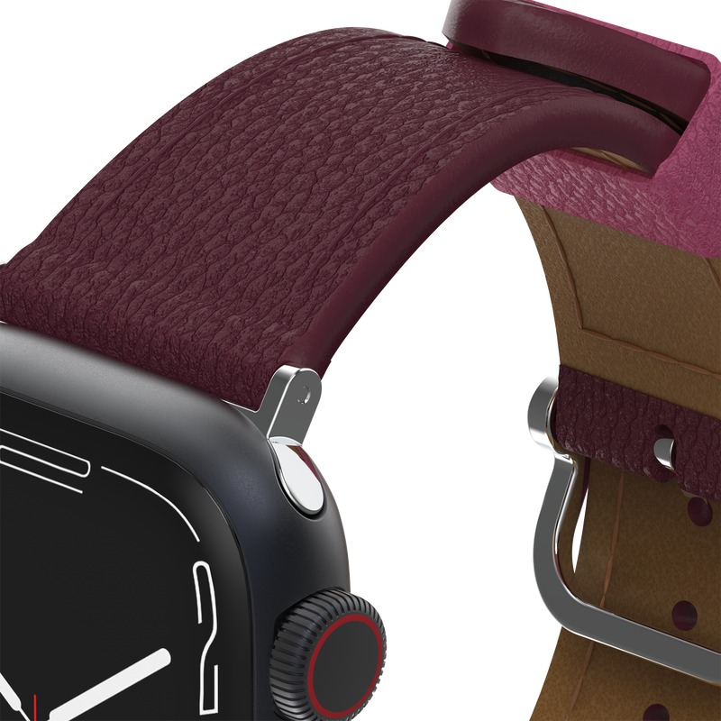product image 2 - Apple Watch Band 44/45/46mm Symmetry Series Cactus Leather