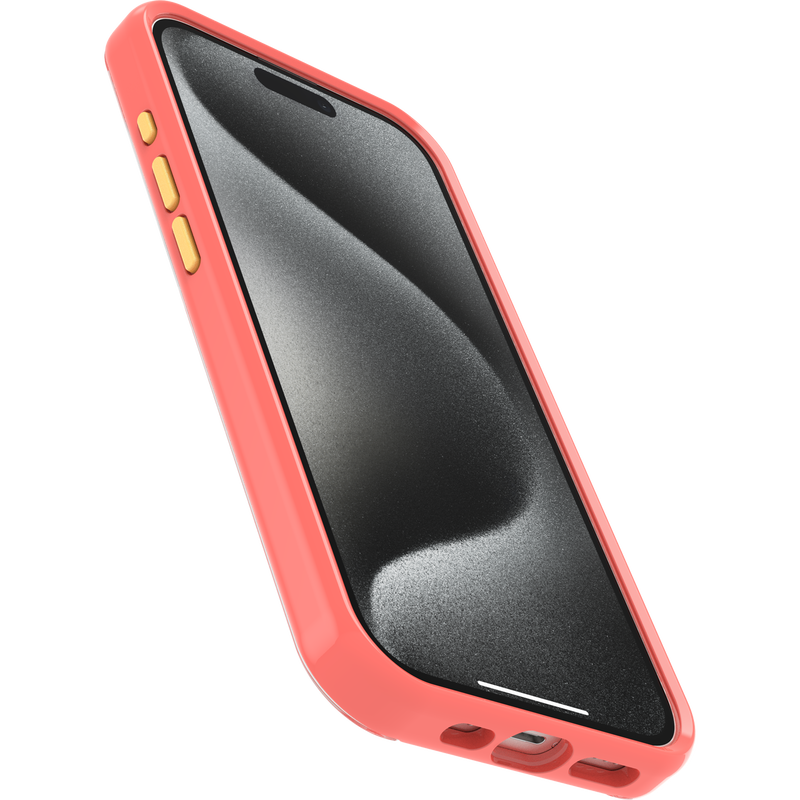 product image 4 - iPhone 15 Pro Case Symmetry Series Clear for MagSafe Fluttering Flora