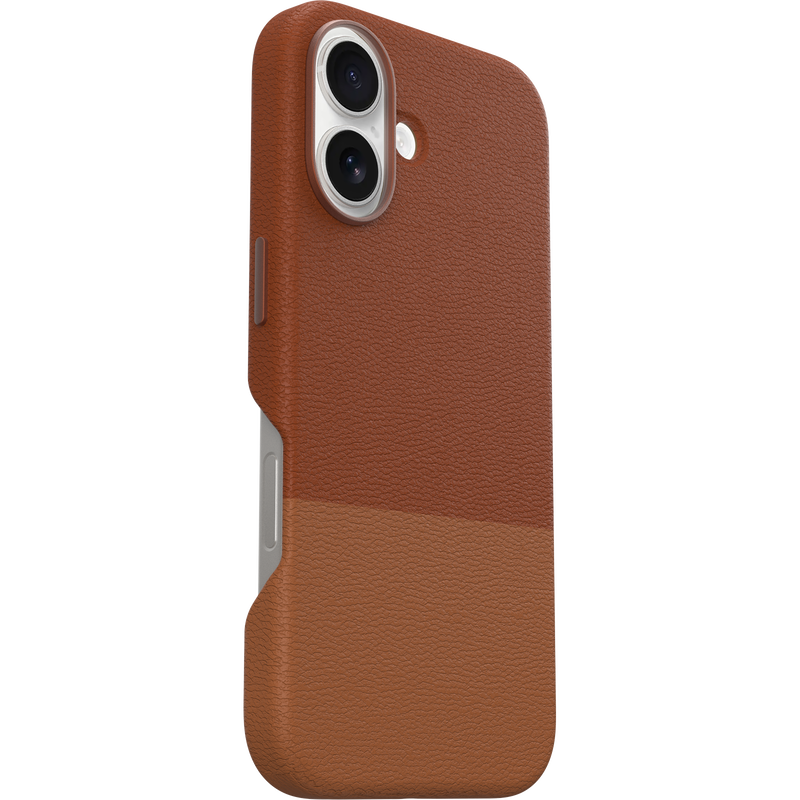 product image 3 - iPhone 16 Case Statement Series Cactus Leather for MagSafe