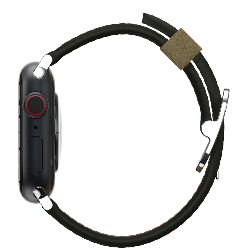 product image 5 - Apple Watch 44/45/46mm Band Symmetry Series Cactus Leather
