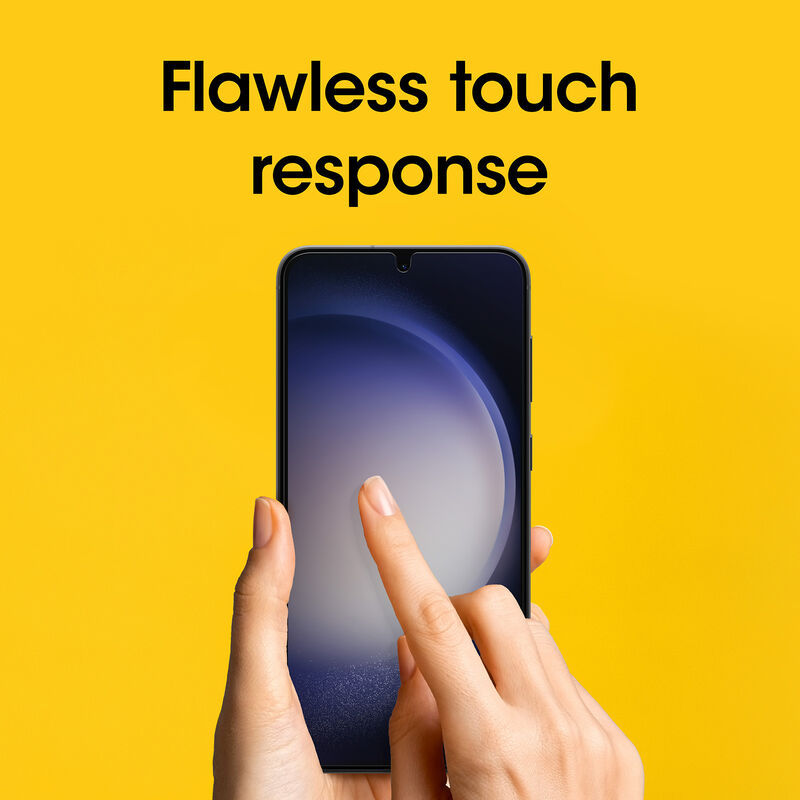 product image 4 - Galaxy S23+ Screen Protector Alpha Flex Blue Light Guard